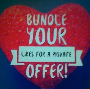 Bundle your likes for a private offer